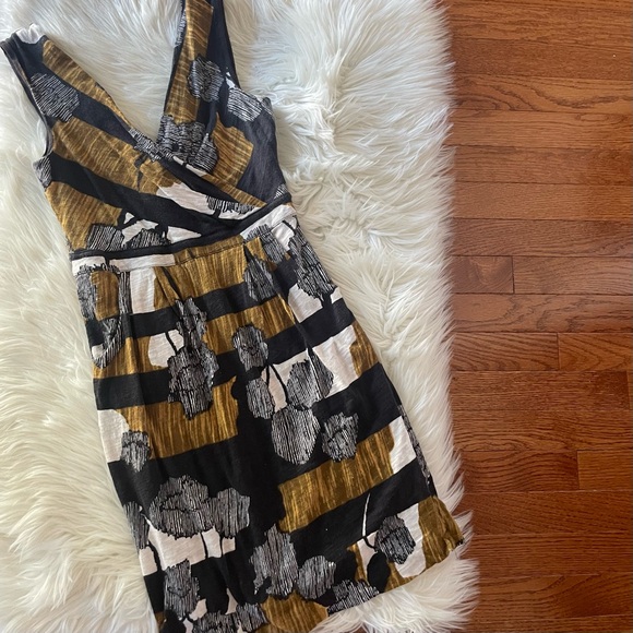 Anthropologie Deletta Jersey Dress Sleeveless V-Neck With Pockets Size Small - Picture 3 of 5